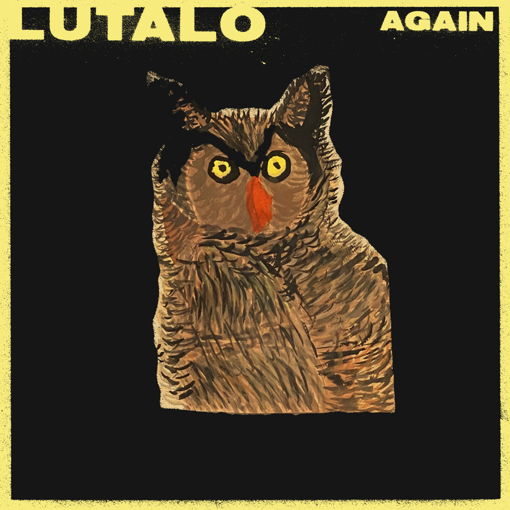 the album cover for Lutalo - Again EP [Transparent Yellow Vinyl]