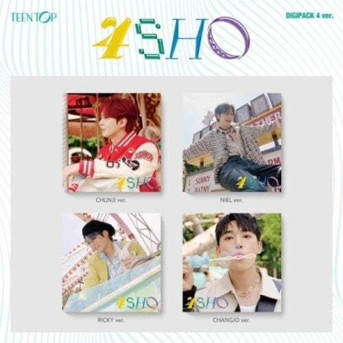 ティーントップ - 4Sho - デジパック版 - ランダムカバー - アコーディオンブック、ユニットフォトカード + ポラロイド (CD) 付き