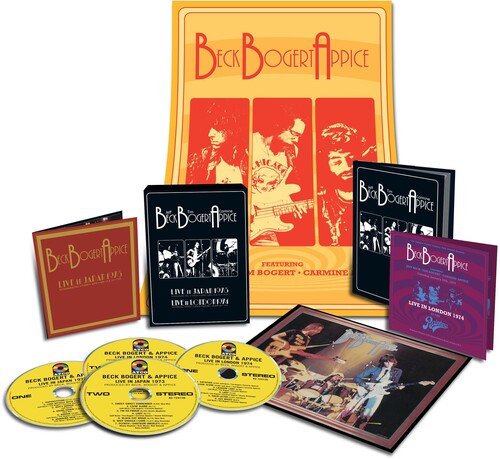 ベック・ボガート＆アピス - ライブ 1973 &amp; 1974 (CD)