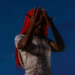 the album cover for AUNTY RAYZOR - Viral Wreckage - Red [Colored Vinyl] [Clear Vinyl] (Red)