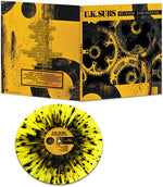 UK Subs - Reverse Engineering - Yellow/black Splatter (Vinyl)