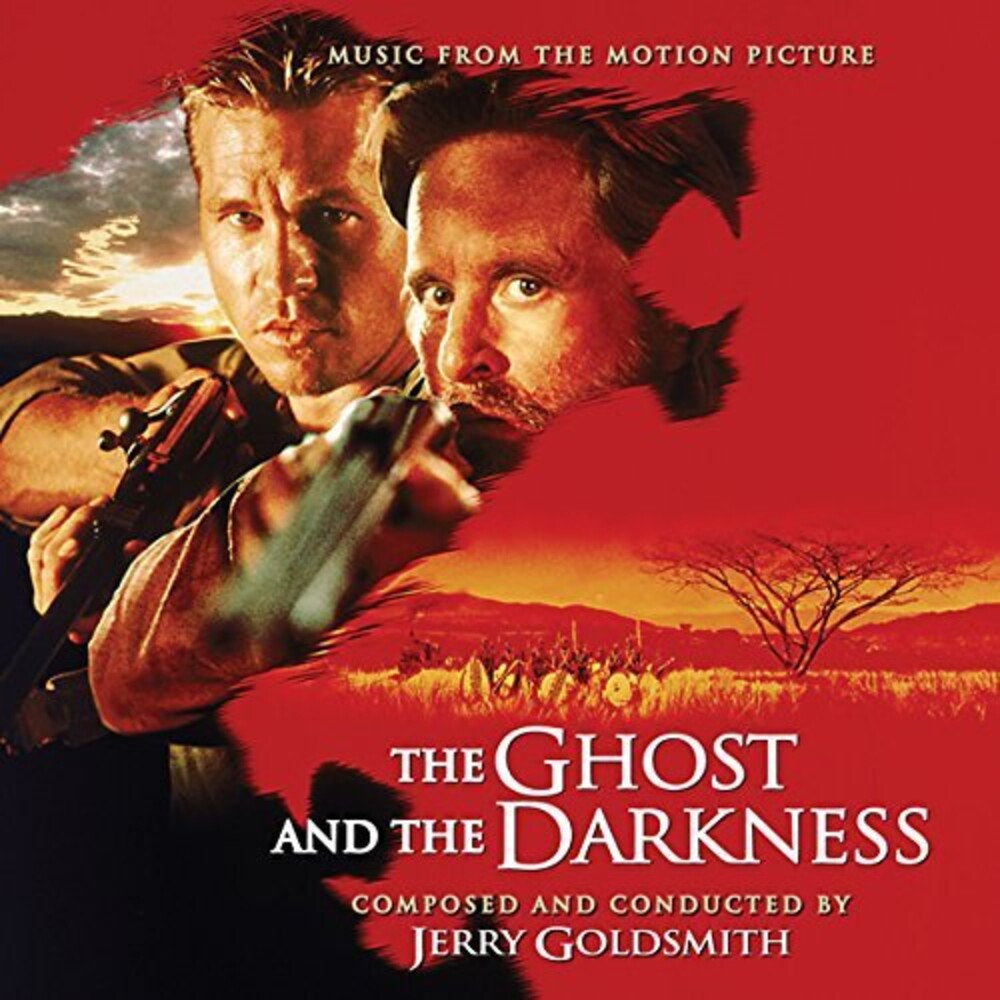 the album cover for Jerry Goldsmith(Exp) (Ita) - Ghost & The Darkness - O.S.T. (Exp) (Ita)