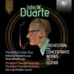 the album cover for Duarte / Innocentis / Montella - Orchestral & Concertante Works For Guitar