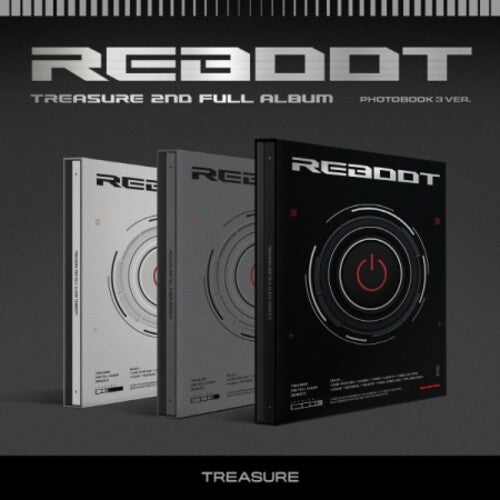 Treasure - Reboot - Photobook Version - Random Version - incl. 84pg Photobook, Film Holder, QR Lyrics Card, 10pc Postcard Set, ID Photo, 2 Selfie-Photocards + Poster (CD)