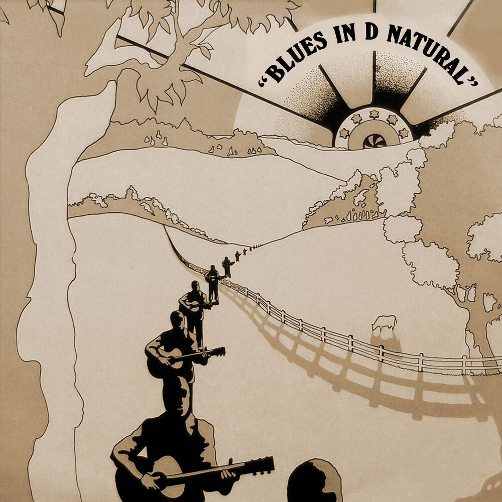 the album cover for Blues In D Natural / Various (Mod) - Blues In D Natural / Various (Mod)