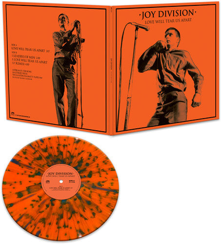 Joy Division - Love Will Tear Us Apart - Orange/black Splatter (Vinyl)