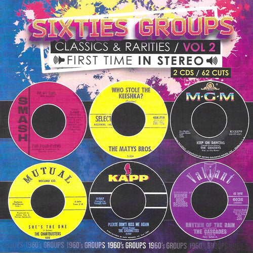 Various Artists - Sixties Groups Classics & Rarities First Time In Stereo, Vol. 2 (CD)