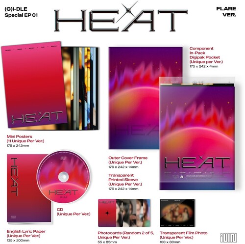(G)I-Dle - Heat (Versión Flare) (CD)