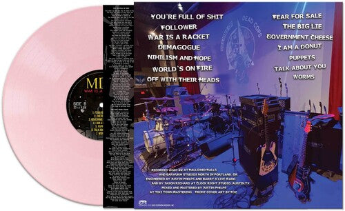 MDC - War Is A Racket - ピンク (ビニールレコード)