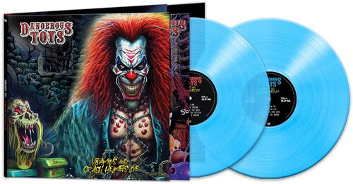 Dangerous Toys - Vitamins & Crash Helmets Live - Blue (Vinyl)