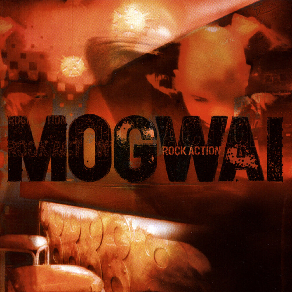 the album cover for Mogwai - Rock Action [Colored Vinyl] (Red) [Reissue]