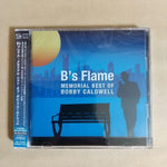 the album cover for Bobby Caldwell - B's Flame - Memorial Best Of Bobby Caldwell [Remastered]