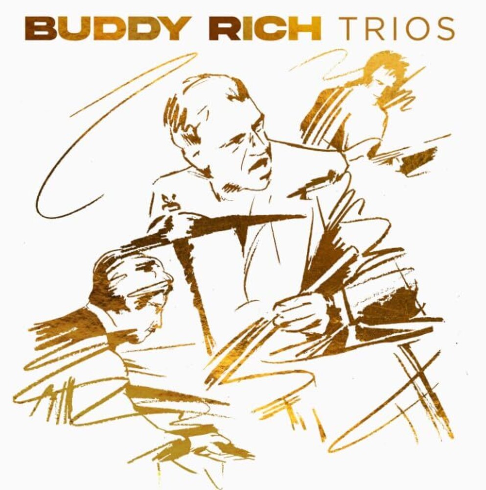 the album cover for Buddy Rich - Trios [Clear Vinyl] (Org)