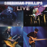 the album cover for Derek Sherinian/ Phillips,Simon - Sherinian/Phillips Live