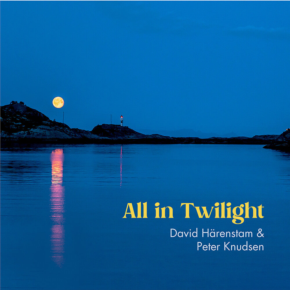 the album cover for Harenstam / Knudsen - All In Twilight