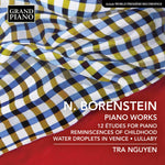 the album cover for Borenstein / Nguyen - Piano Works