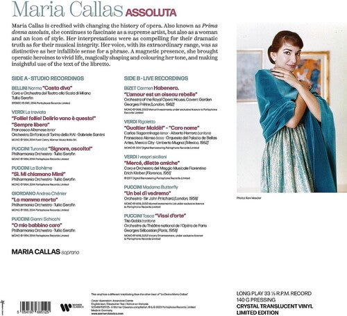 Maria Callas - La Divina - Compilation (Assoluta Maria Callas BEST OF) (Vinyl)