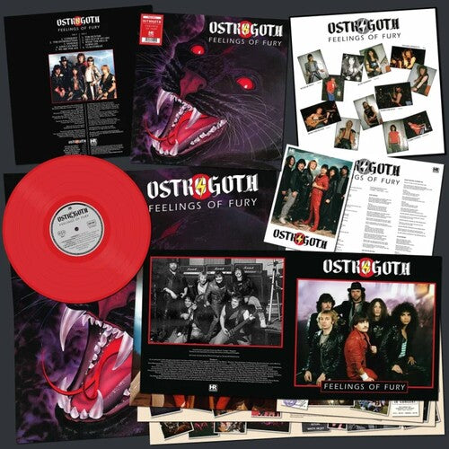 Ostrogoth - Feelings Of Fury - Red (Vinyl)