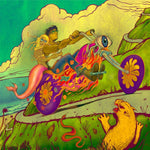 the album cover for Gayle Ellett - Shiny Side Up