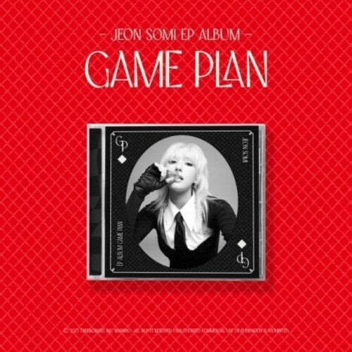 Jeon Somi - Plan de Juego - Versión en estuche - Incluye folleto de 20 páginas, tarjeta fotográfica para selfies, tarjeta fotográfica conceptual y minipóster plegable (CD)