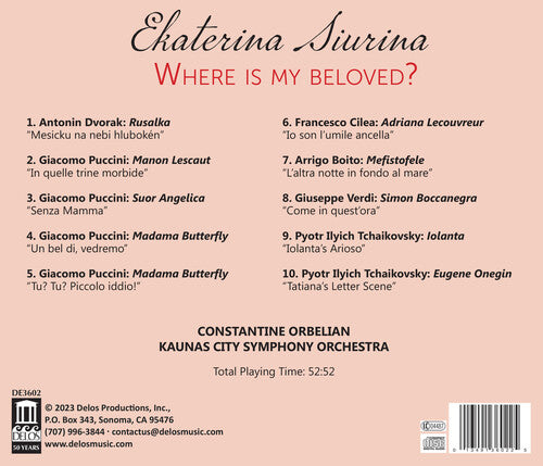 Ekaterina Siurina - ¿Dónde está mi amado? (CD)