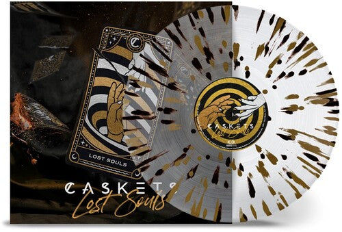 Caskets - Lost Souls - Clear W Gold/black Splatter (Vinyl)