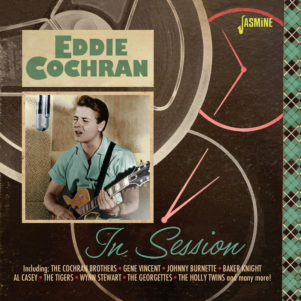 the album cover for Eddie Cochran - In Session (Uk)