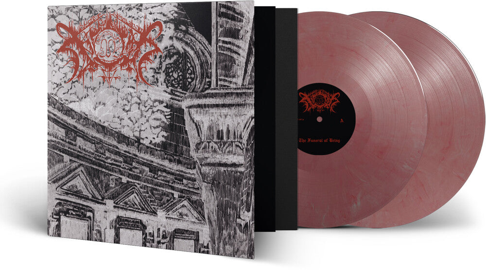 the album cover for Xasthur - Funeral Of Being [Colored Vinyl] (Gate) (Slv)