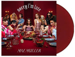 the album cover for Mae Muller - Sorry I'm Late [Red LP]