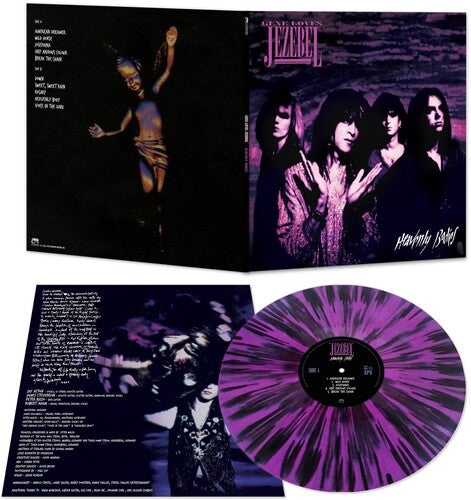 Gene ama a Jezabel - Cuerpos celestiales - Salpicadura púrpura (vinilo)