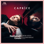 the album cover for Nathanaël Gouin - Caprices