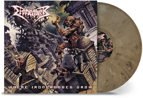 Dismember - Where Ironcrosses Grow - Sand Marble (Vinyl)