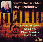Sviatoslav Richter - Richter interpreta las Sonatas 2 9 y los Conciertos 1 5 de Prokofiev (CD)