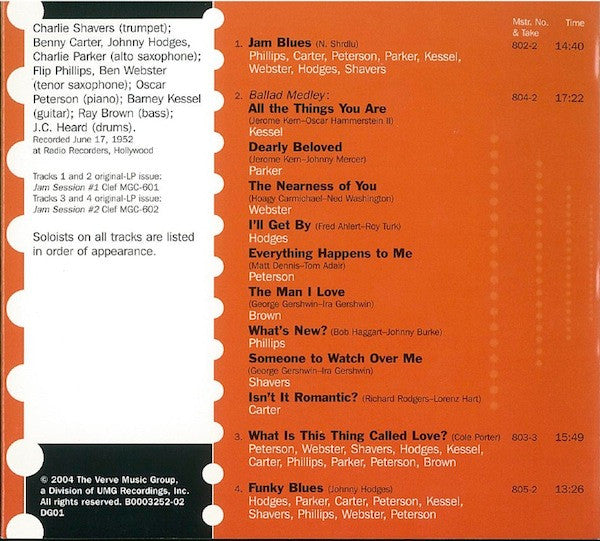 Norman Granz, Various : The Complete Norman Granz Jam Sessions (5xCD, Comp + Box)