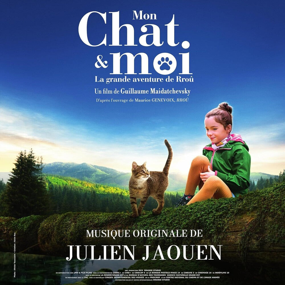 the album cover for Julien Jaouen(Ita) - Mon Chat Et Moi: La Grande Aventure De Rrou - Ost