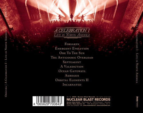 Obscura - A Celebration I - Live in North America (CD)