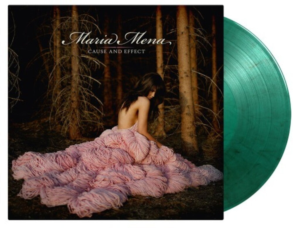 the album cover for Maria Mena - Cause & Effect (Blk) [Colored Vinyl] (Gate) (Grn) [Limited Edition]