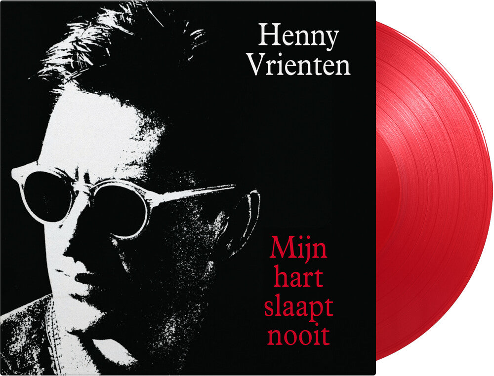 the album cover for Henny Vrienten - Mijn Hart Slaapt Nooit [Colored Vinyl] [Limited Edition] [180 Gram] (Red)