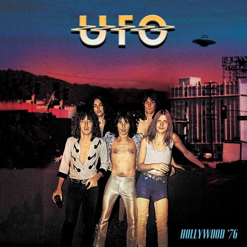 UFO - Hollywood '76 - Blue/red Splatter (Vinyl)