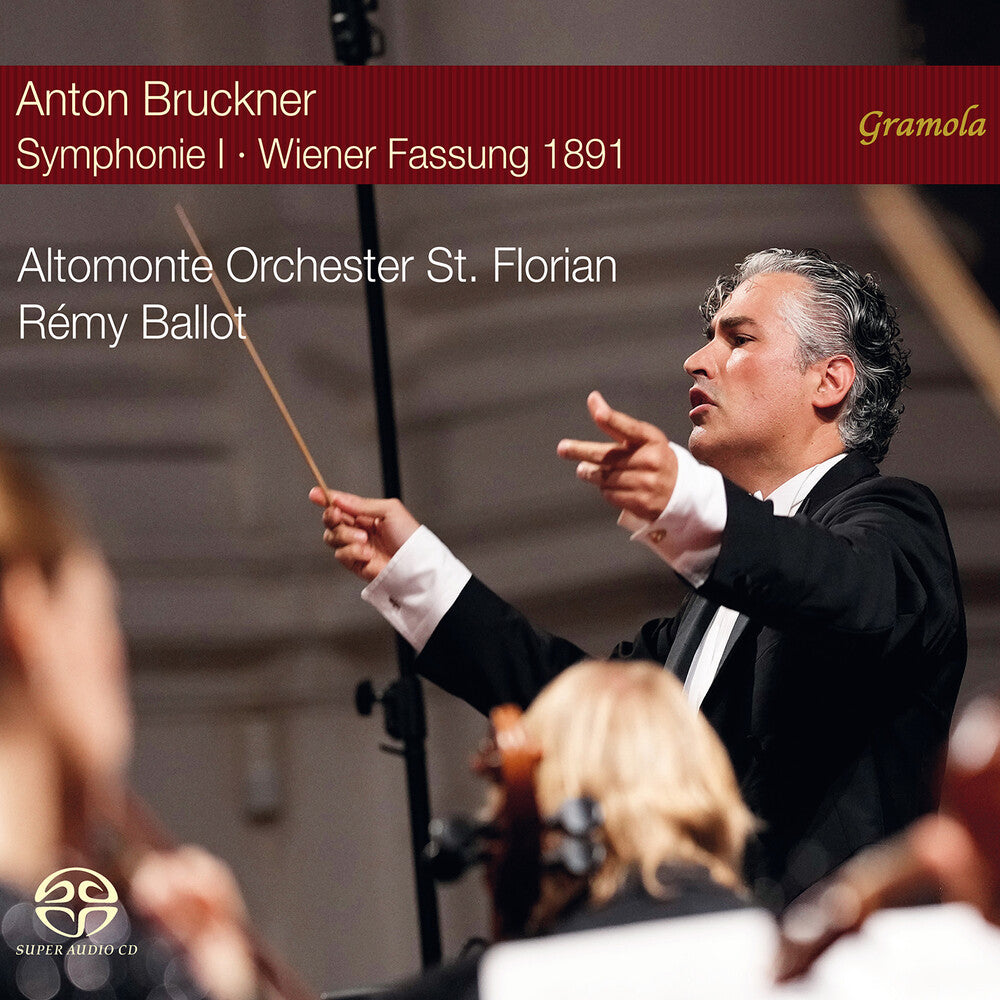 the album cover for Bruckner /Ballot / Altomonte Orchester St. Florian - Symphony No. 1 (Hybr)