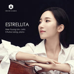 the album cover for Schubert / Ysaye / Lang - Estrellita