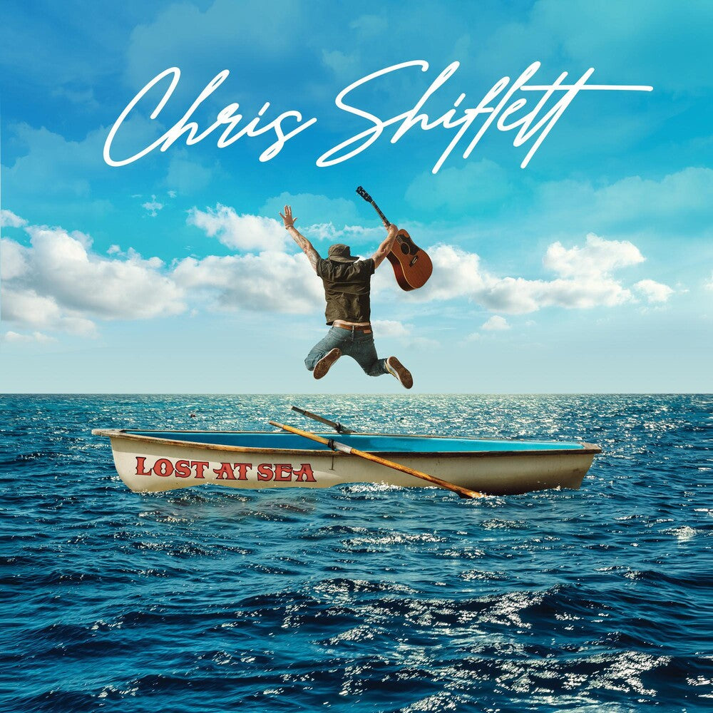 the album cover for Chris Shiflett - Lost At Sea