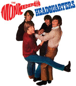 the album cover for The Monkees - Headquarters [Clear Vinyl] [Limited Edition] (Red) (Mono)