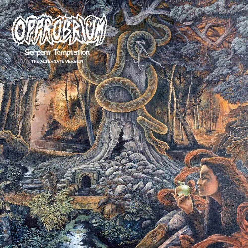 the album cover for Opprobrium - Serpent Temptation - The Alternate Version 1996