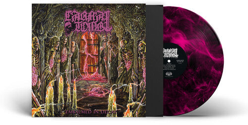 Tumba Carnal - Embalmed In Decay - Mármol Magenta/Negro (Vinilo)