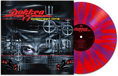 ドッケン - グレイテスト・ヒッツ - レッド/パープル・スプラッター (ビニールレコード)