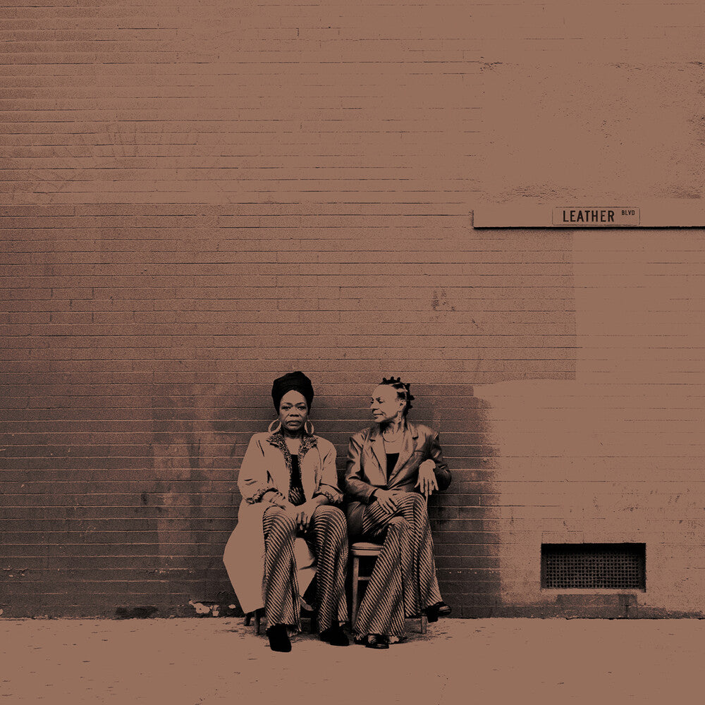 the album cover for B. Cool-Aid - Leather Blvd. (Blk) (Gate) [180 Gram]