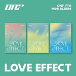 the album cover for Onf - Love Effect - Random Cover (W/Book) (Post) (Stic)
