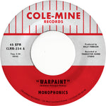 the album cover for Monophonics & Kelly Finnigan - Warpaint / Crash & Burn [Vinyl Single]