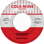 Monophonics & Kelly Finnigan - Warpaint / Crash & Burn - Black Swirl (Vinyl)